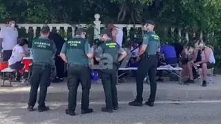 13 personas est&aacute;n siendo atendidas en Cabo Cope (foto: La 7)