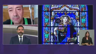 Entrevista a Pablo Mu&ntilde;oz en 7 Noticias (foto: La 7)