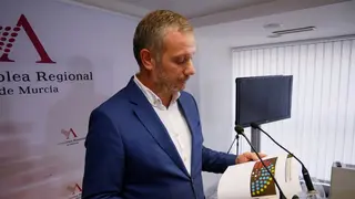 Joaqu&iacute;n Segado, portavoz del Grupo Parlamentario Popular en la Asamblea Regional (foto: Asamblea Regional)