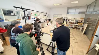 Rodaje de un documental en Murcia