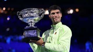 Carlos Alcaraz consigue su primer Abierto de Australia y se convierte en el tenista m&aacute;s joven en conseguir los cuatro t&iacute;tulos de Grand Slam (foto: Open de Australia)