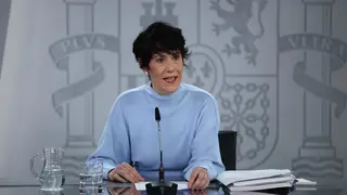La ministra de Inclusi&oacute;n Seguridad Social y Migracioneas y portavoz del Gobierno, Elma Saiz (foto: EP)