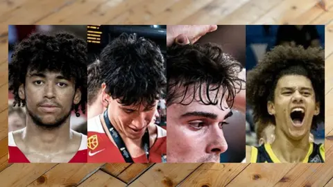 Algunos de los j&oacute;venes talentos del baloncesto murciano, formados en la cantera del UCAM