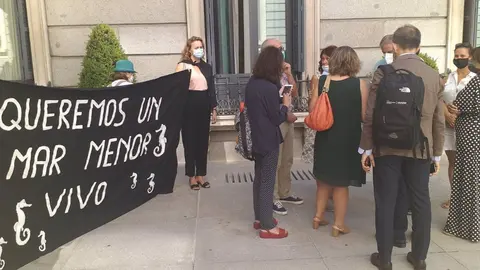 Fotos del 29 de julio de 2020, cuando se present&oacute; la ILP
