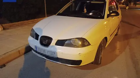Imagen del veh&iacute;culo interceptado por la Polic&iacute;a Local de Murcia | FOTO: POLIC&Iacute;A LOCAL DE MURCIA