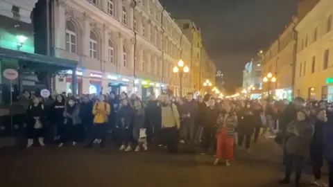 Protestas en Mosc&uacute;
