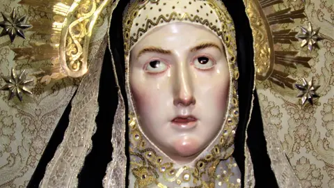 Virgen de los Dolores del Monasterio de la Encarnaci&oacute;n de Algezares | FOTO: JOS&Eacute; ALBERTO FERN&Aacute;NDEZ