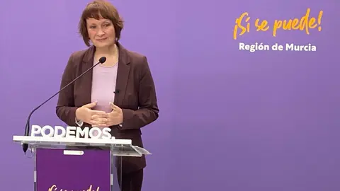 Mar&iacute;a Mar&iacute;n, portavoz de Podemos en la Asamblea Regional (Foto: Podemos)