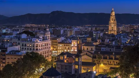 Imagen nocturna de Murcia (Foto: Ayto. Murcia)