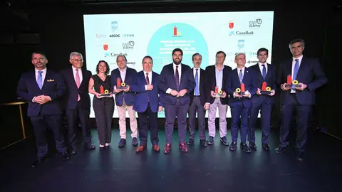 El jefe del Ejecutivo Regional, Fernando L&oacute;pez Miras, clausur&oacute; anoche la primera edici&oacute;n de los Premios a la Comunicaci&oacute;n Experiencial de los Alimentos y Bebidas, organizados por Hosteler&iacute;a de Espa&ntilde;a (foto: CARM)