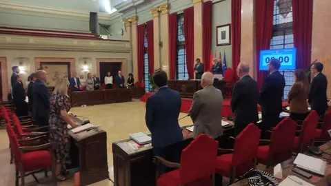 Pleno del ayuntamiento de Murcia