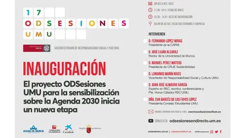 Cartel de la inauguraci&oacute;n de ODSesiones