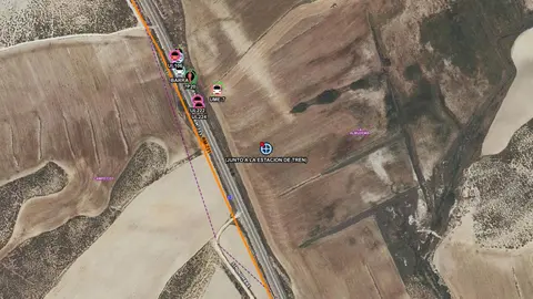 Lugar del accidente