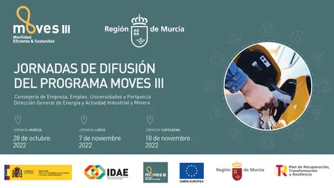 Jornadas de difusi&oacute;n del plan Moves III en Murcia, Lorca y Cartagena