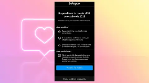 Ca&iacute;da de Instagram