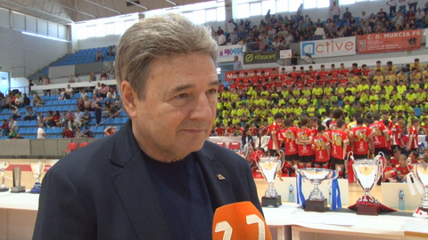 Agust&iacute;n Ramos, presidente del Real Murcia C.F.