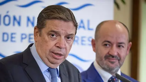 Luis Planas (izq.) en una imagen de archivo