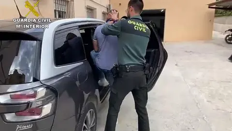Momento de la detenci&oacute;n. | GUARDIA CIVIL