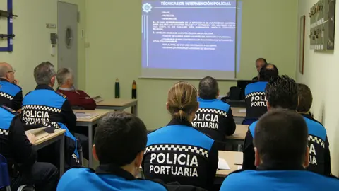 imagen de archivo del Cuerpo de Polic&iacute;a Portuaria de Cartagena. | FOTO: AYUNTAMIENTO DE CARTAGENA