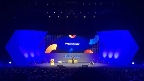 Impresionante escenario del evento