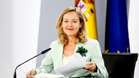 La vicepresidenta econ&oacute;mica Nadia Calvi&ntilde;o (foto: Gobierno de Espa&ntilde;a)