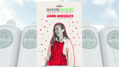 Amor Gonz&aacute;lez protagonizar&aacute; la &uacute;ltima cena de 'Sala de chefs'