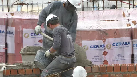 Trabajadores del sector de la construcci&oacute;n (Foto: Ministerio de Trabajo)
