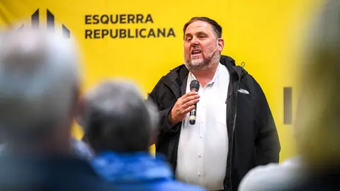 Oriol Junqueras, l&iacute;der de ERC (Foto: TW @orioljunqueras)