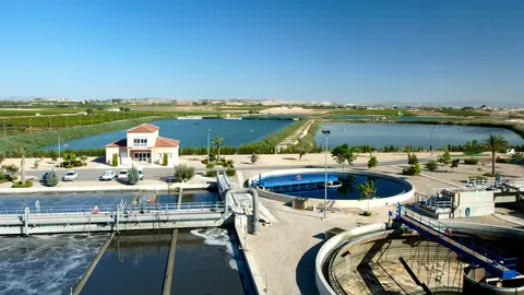 Imagen de la Estaci&oacute;n Depuradora de Molina de Segura (Foto: CARM)