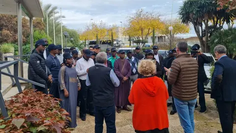 25 representantes de los Ministerios de Recursos H&iacute;dricos y de Agricultura de Nigeria conocen la tecnolog&iacute;a agr&iacute;cola de la Regi&oacute;n en una visita organizada por el INFO y Agritech Murcia (Foto: CARM)
