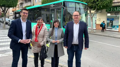 La directora general de Movilidad y Litoral, Marina Munuera, anuncia en Alcantarilla la pr&oacute;xima licitaci&oacute;n del Plan Metropolitano de la ciudad de Murcia y su &aacute;rea de influencia (Foto: CARM)