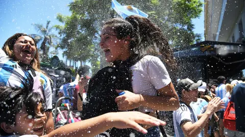 Celebraci&oacute;n de Argentina