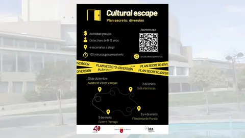 Cartel anunciador de la actividad