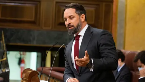 Santiago Abascal, l&iacute;der de Vox (Foto: Congreso)