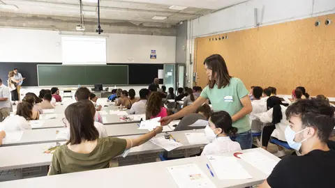 Pruebas de acceso a la universidad en Murcia (foto: UNIVERSIDAD DE MURCIA)