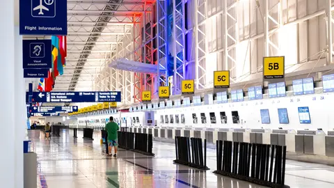 Imagen de un aeropuerto