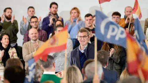 Alberto N&uacute;&ntilde;ez Feij&oacute;o, l&iacute;der del PP