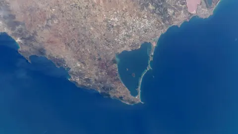 Vista a&eacute;rea del Mar Menor