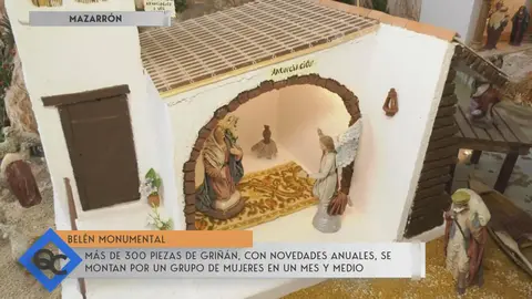Bel&eacute;n monumental de la Iglesia de San Jos&eacute; de Mazarr&oacute;n
