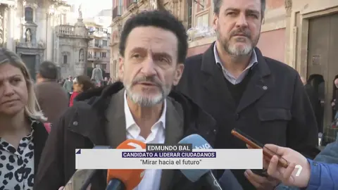Edmundo Bal, este lunes en Murcia