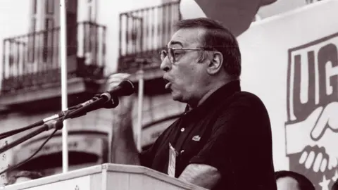 Nicol&aacute;s Redondo, hist&oacute;rico dirigente sindical de los a&ntilde;os 70, 80 y 90