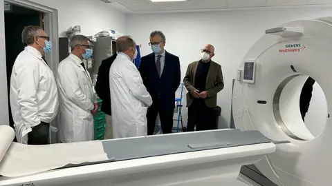 La Unidad de Radiodiagn&oacute;stico por Imagen del hospital del Rosell incorpora un nuevo equipo TAC de &uacute;ltima generaci&oacute;n (Foto: CARM)