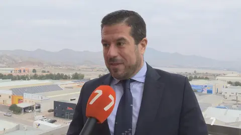 Juan Jodar, presidente de los empresarios de Lorca y comarca, alerta de los riesgos de que la zona se quede sin agua suficiente
