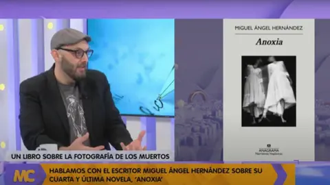 El escritor Miguel &Aacute;ngel Hern&aacute;ndez