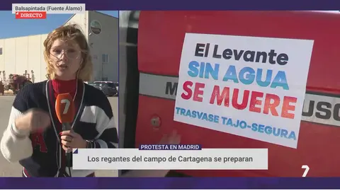 Tractores, camiones y miles de agricultores llegar&aacute;n desde el Campo de Cartagena a Madrid