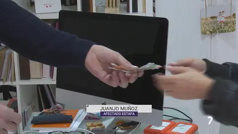 Juanjo, v&iacute;ctima de una estafa