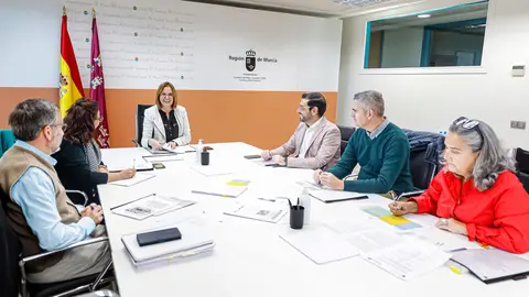 El jurado de los 'Premios Participaci&oacute;n ciudadana, transparencia y buen gobierno de la Regi&oacute;n de Murcia', presidido por la vicepresidenta y consejera de Mujer, Igualdad, LGTBI, Familias, Pol&iacute;tica Social y Transparencia, Isabel Franco (Foto: CARM)