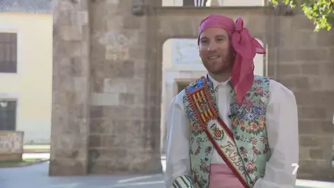 El primer Fallero Mayor de la historia de las Fallas de Valencia es... murciano y se llama Ra&uacute;l Puertas