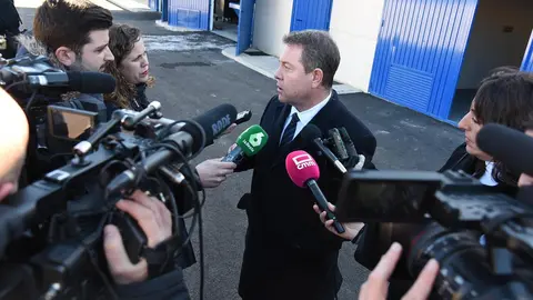 El presidente de Castilla-La Mancha, Emiliano Garc&iacute;a-Page, inaugura, en la localidad toledana de Casarrubios del Monte, la nueva Estaci&oacute;n Depuradora de Aguas Residuales. (Foto: JCCM)