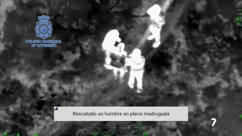 Rescate del anciano perdido en el Barranco del Lobo